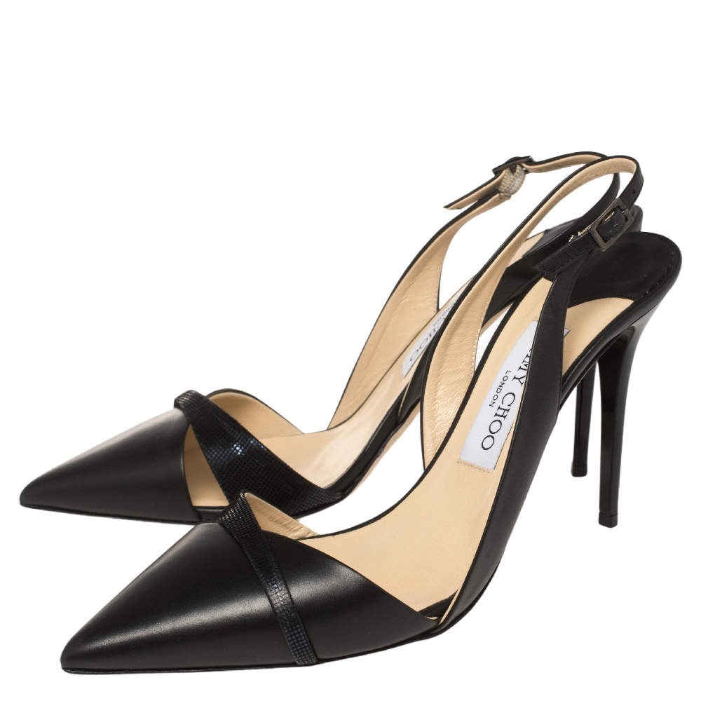 NEVER WORN Jimmy Choo Denial Slingback Sandals
Size 38